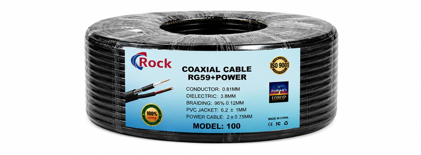 COAXIAL CABLE  RG174+2POWE