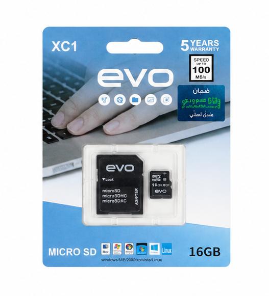 MEMORE CARD evo XC1 16GB