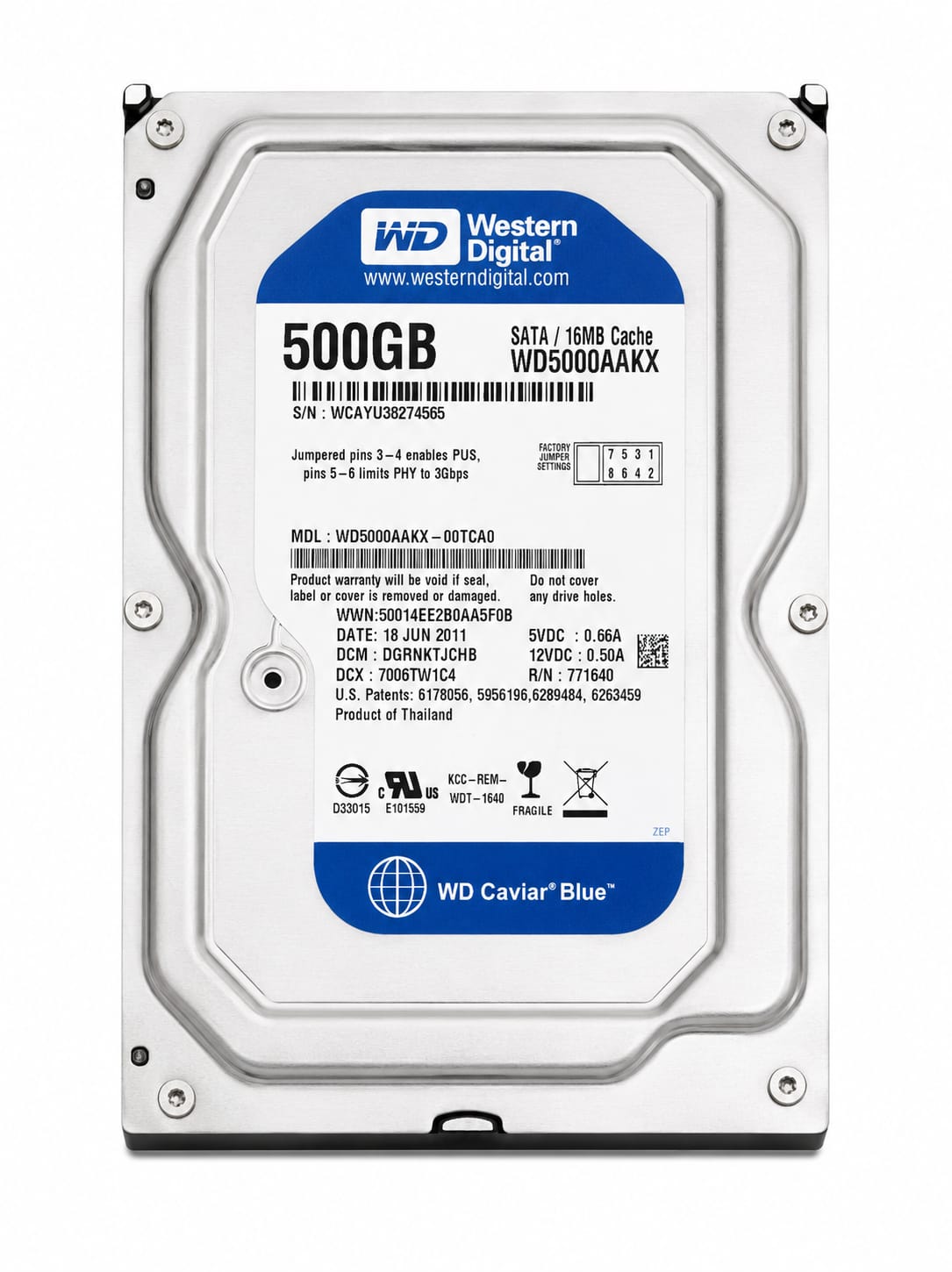 Hart WD 500 GB